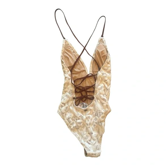 NWT Nanette Lapore Lace Swimsuit Size Medium (M) - Picture 8 of 10